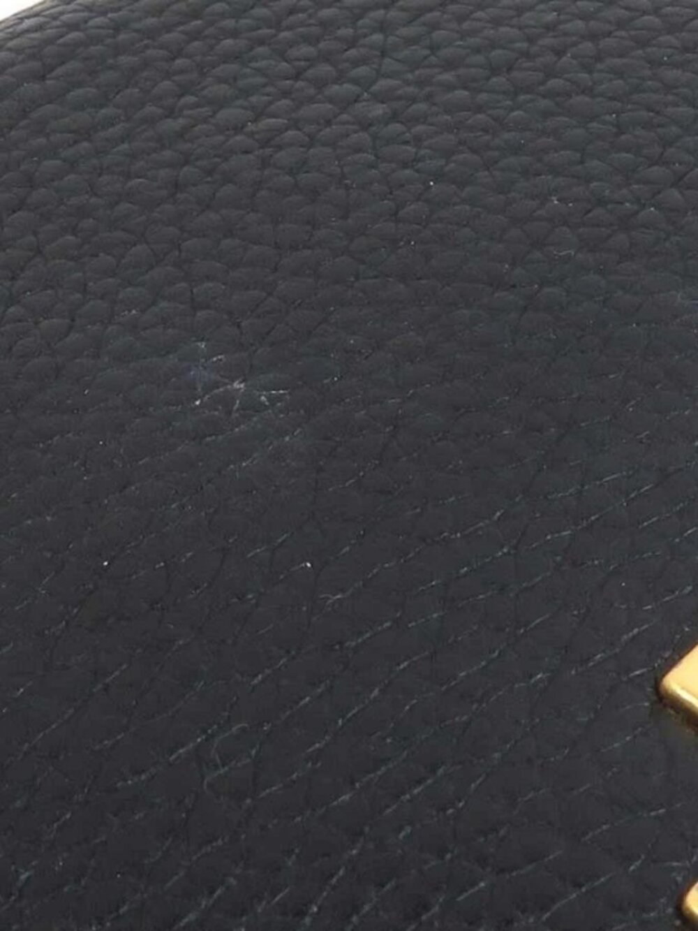 Auth Tory Burch Chain Shoulder Bag Black/Gold Leather/Metal - Picture 8 of 15